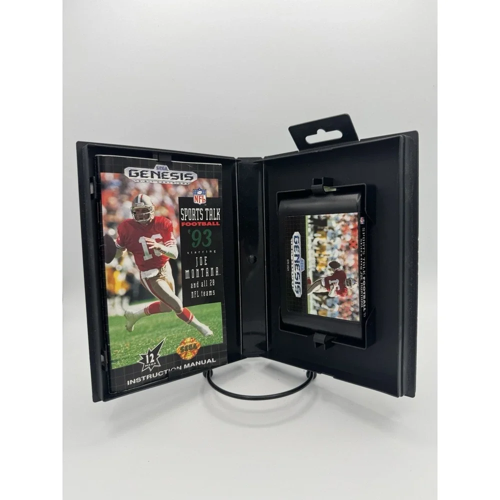 NFL Sports Talk Football '93 Starring Joe Montana (Sega Genesis, 1992)